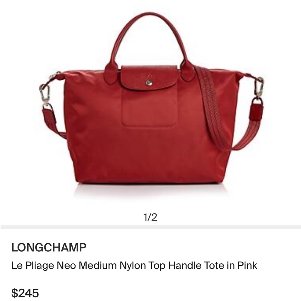 Medium Le Pliage Longchamp Tote